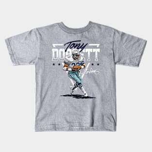 Tony Dorsett Dallas Triangle Name Kids T-Shirt